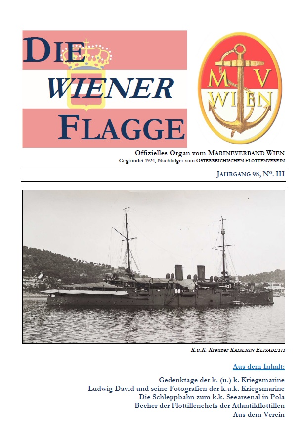 Die marinehistorische Fachzeitschrift "Wiener Flagge"