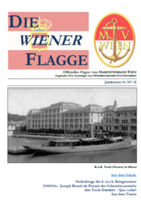 Heft Nr. 2/2023 der marinehistorischen Fachzeitschrift „Wiener Flagge“