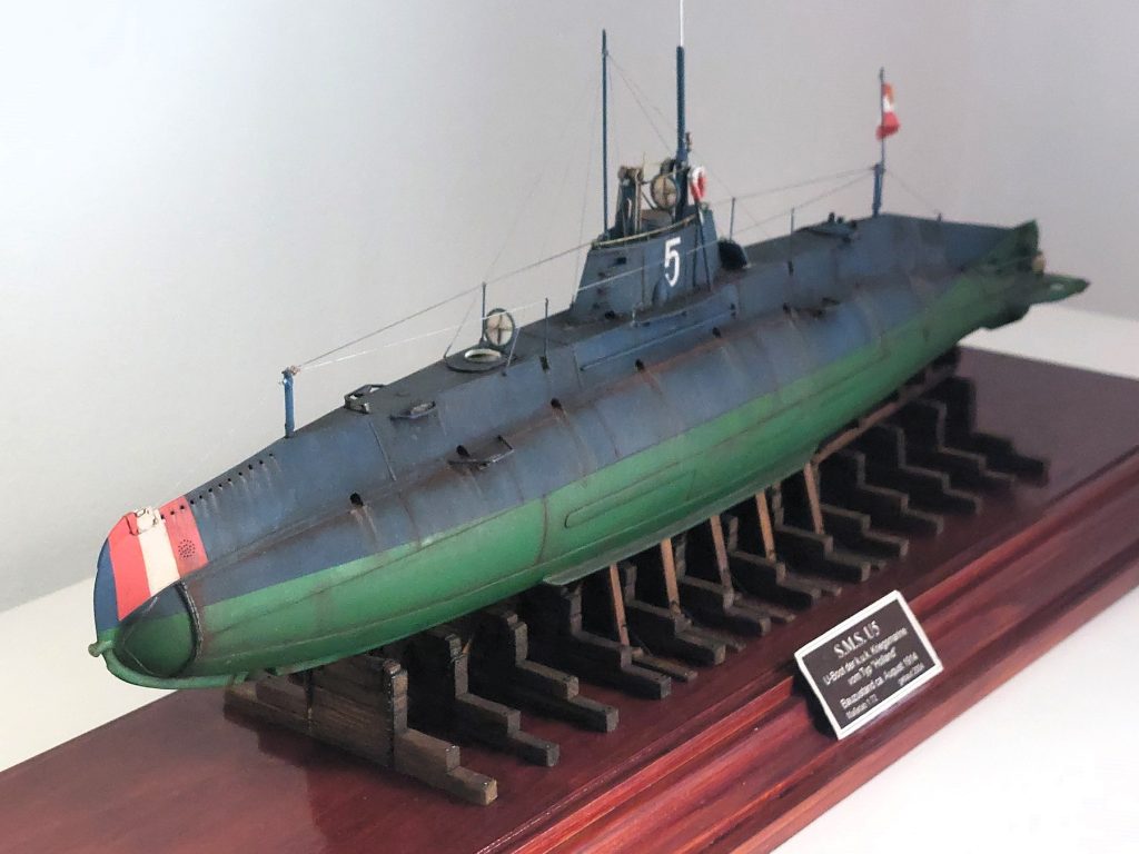 S.M. Unterseeboot 5 im Maßstab 1:72